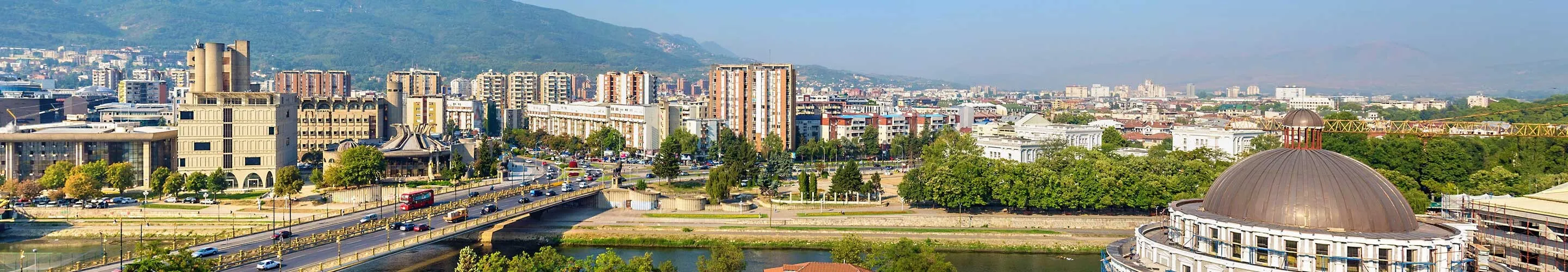 Panorama of Skopje