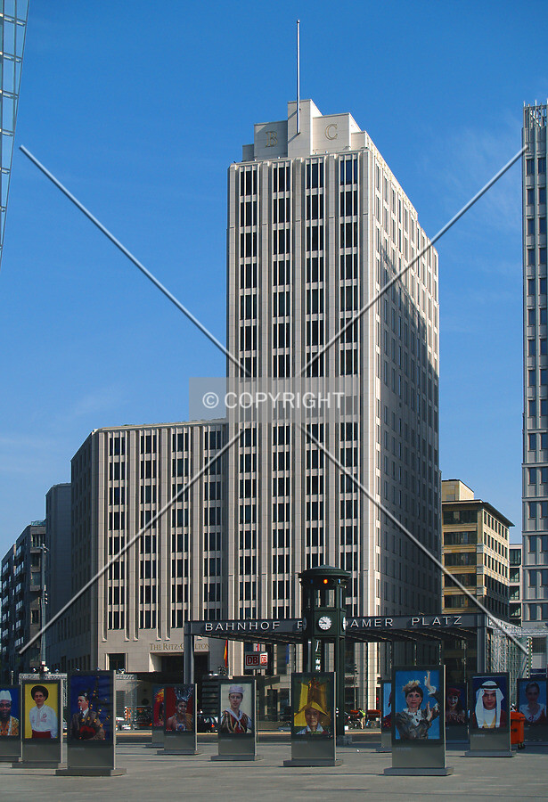 View from across Potsdamer Platz