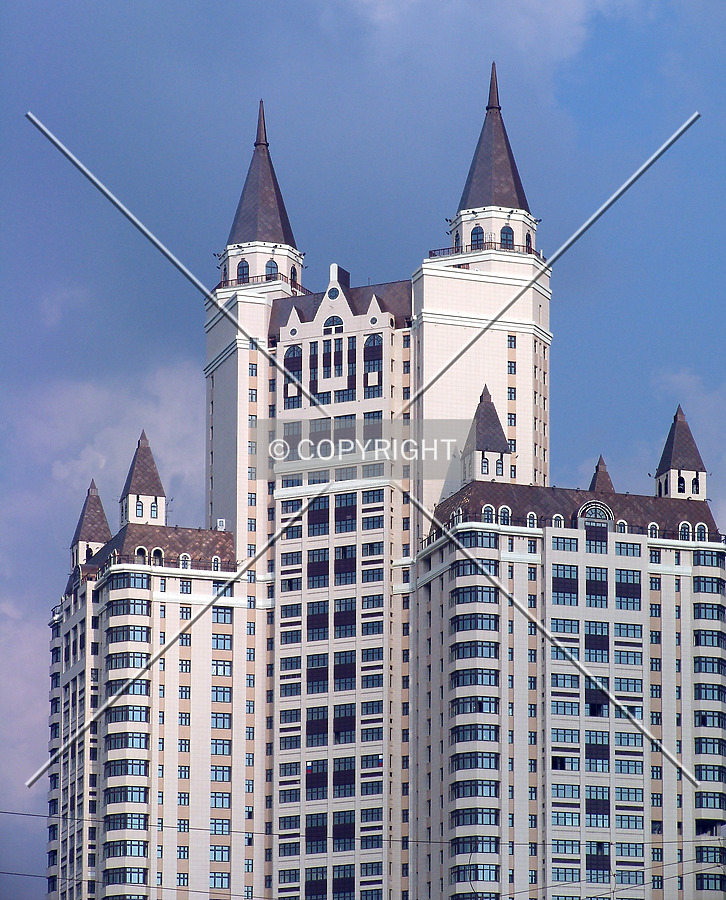 The upper floors