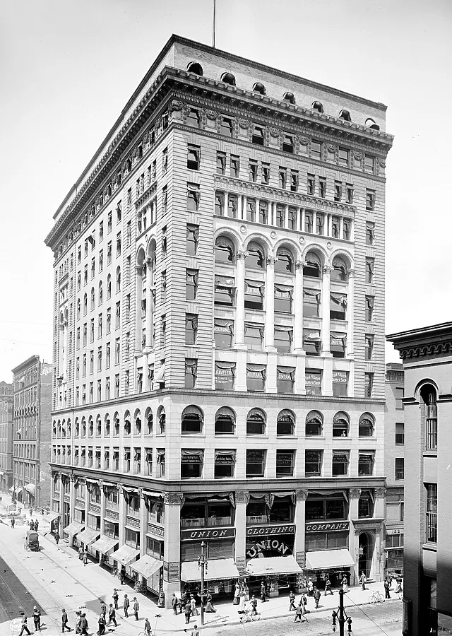 Vintage view from the south
