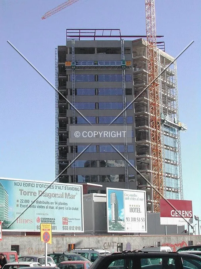 General view of the north facade