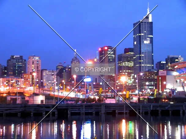 Night view from New Quay