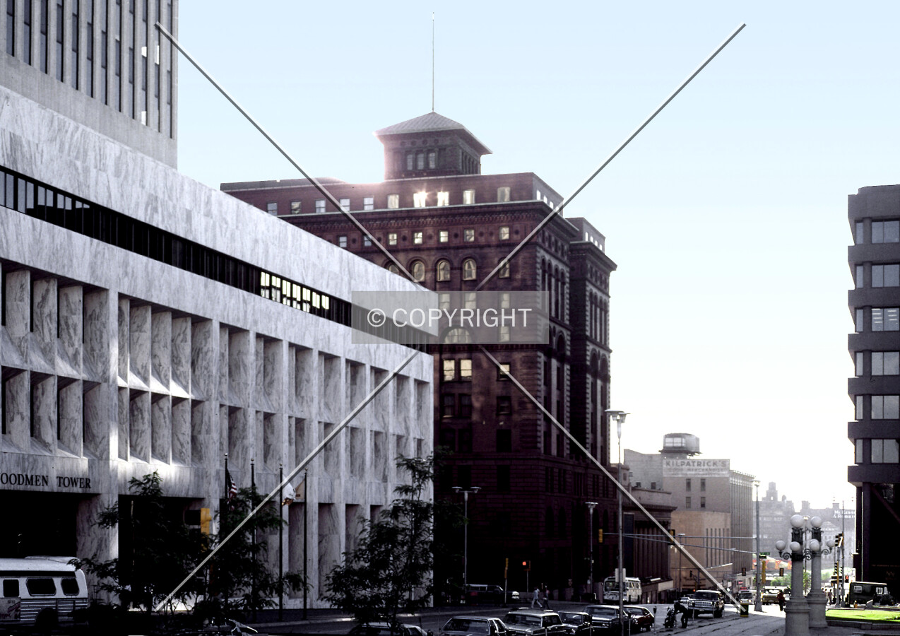 View from the west along Farnam Street