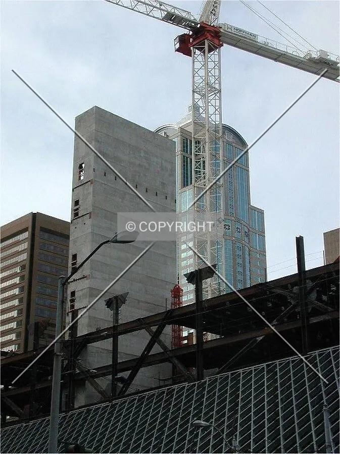 Crane and core