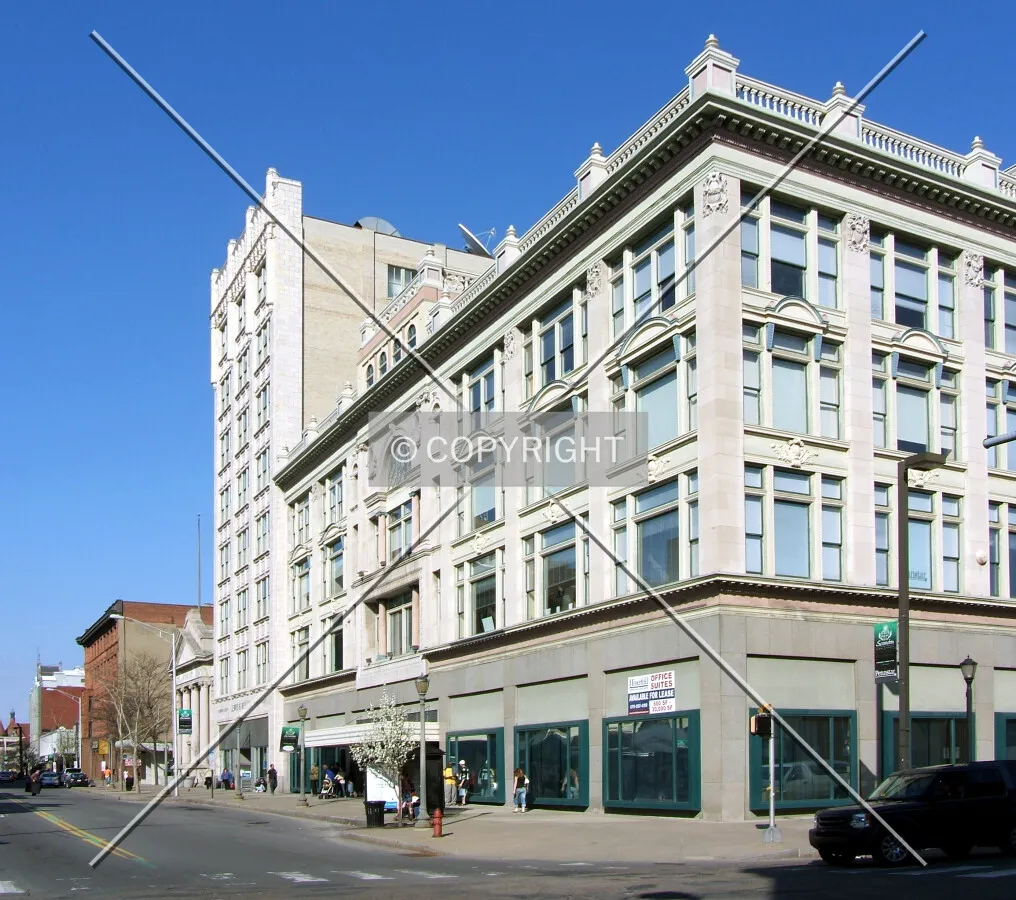 View from the southwest on Wyoming Avenue