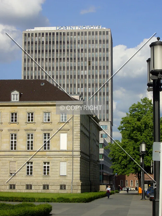 As seen from the west