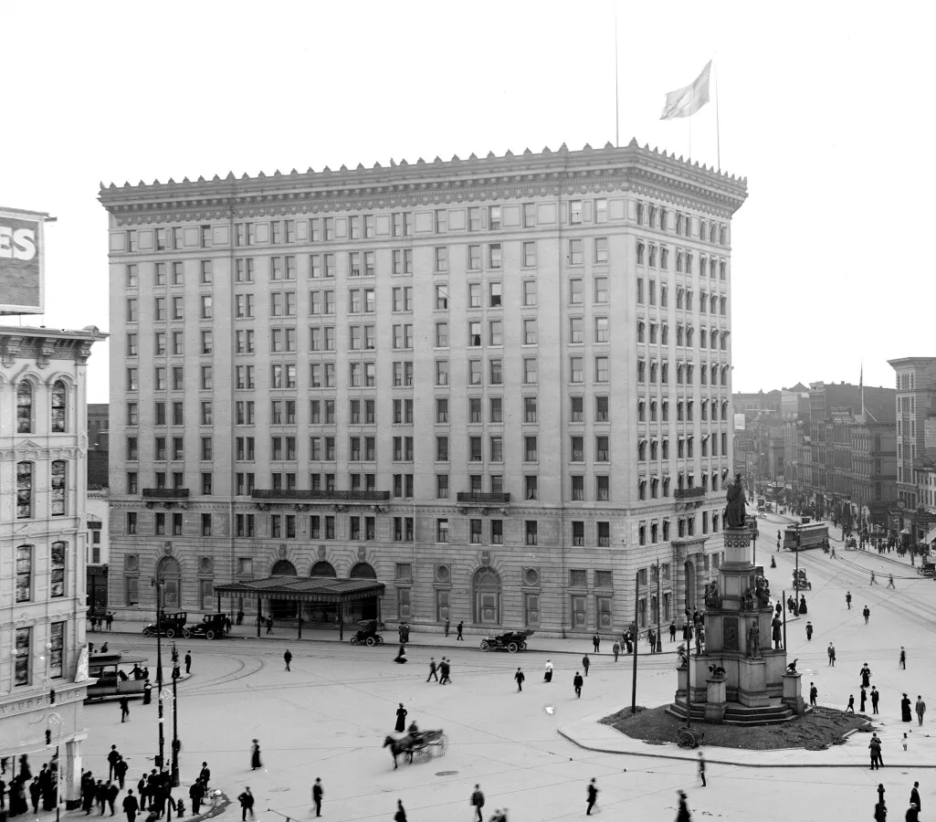 View from the northwest