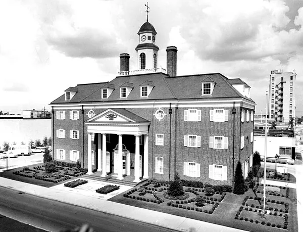 Vintage view from the southwest, circa 1974