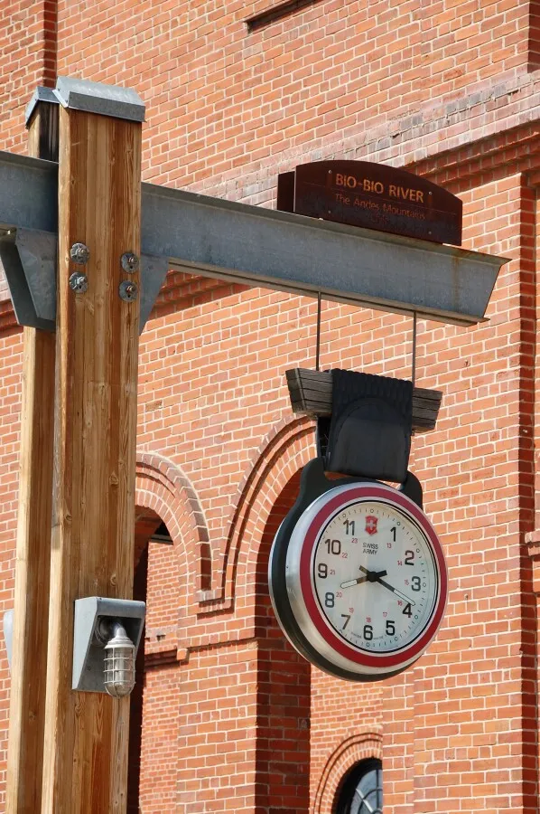Clock on the property