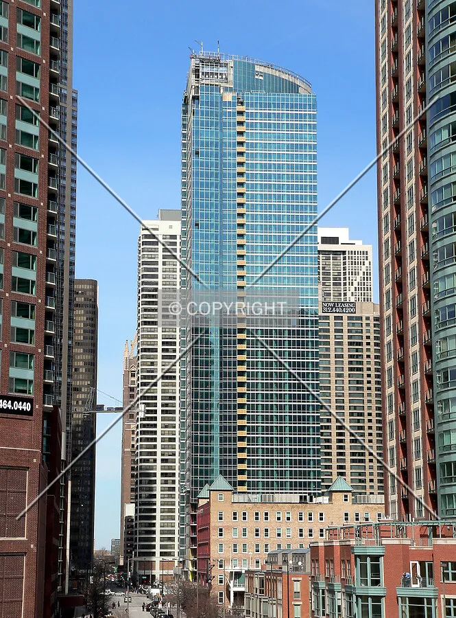 View to the north from Wacker Dtrive
