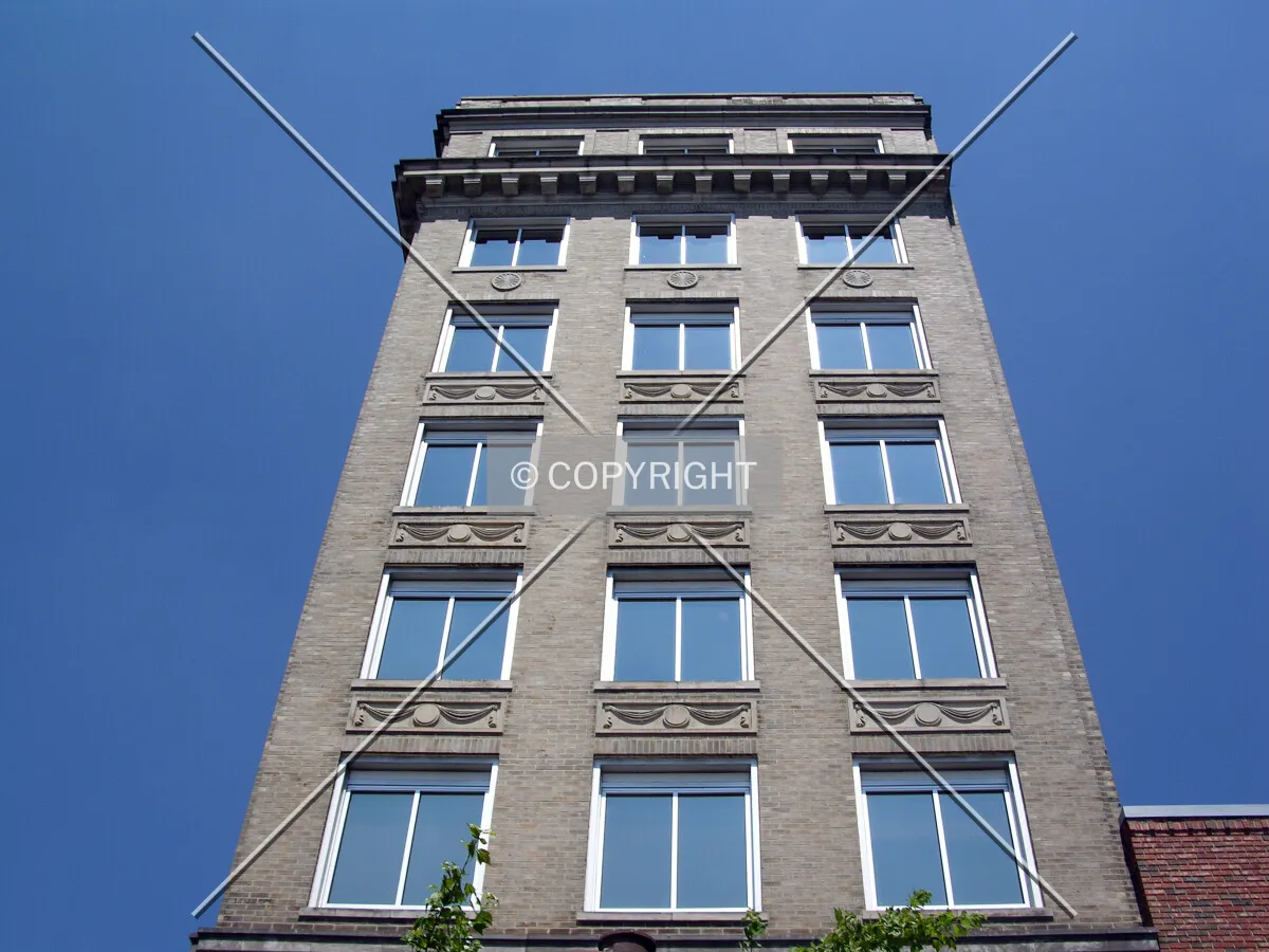 Looking up the western side