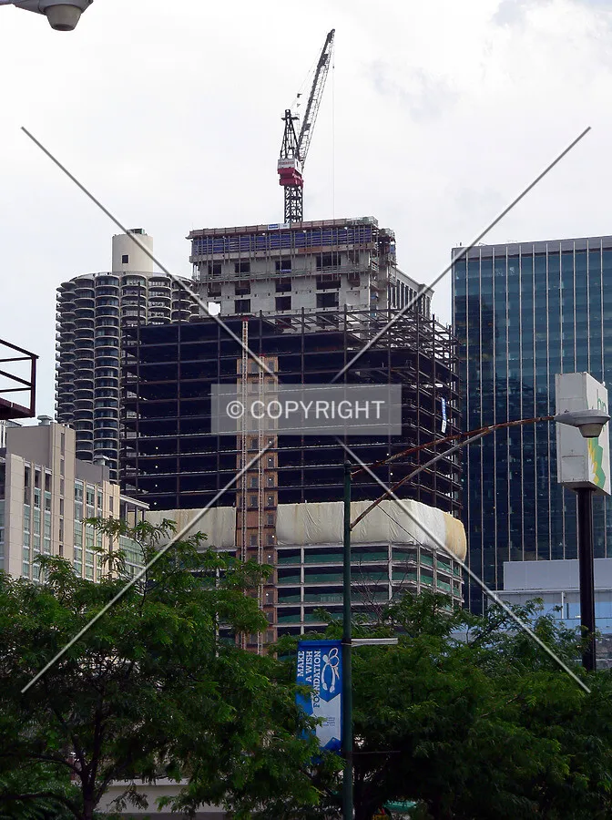 View to the southeast from LaSalle Street