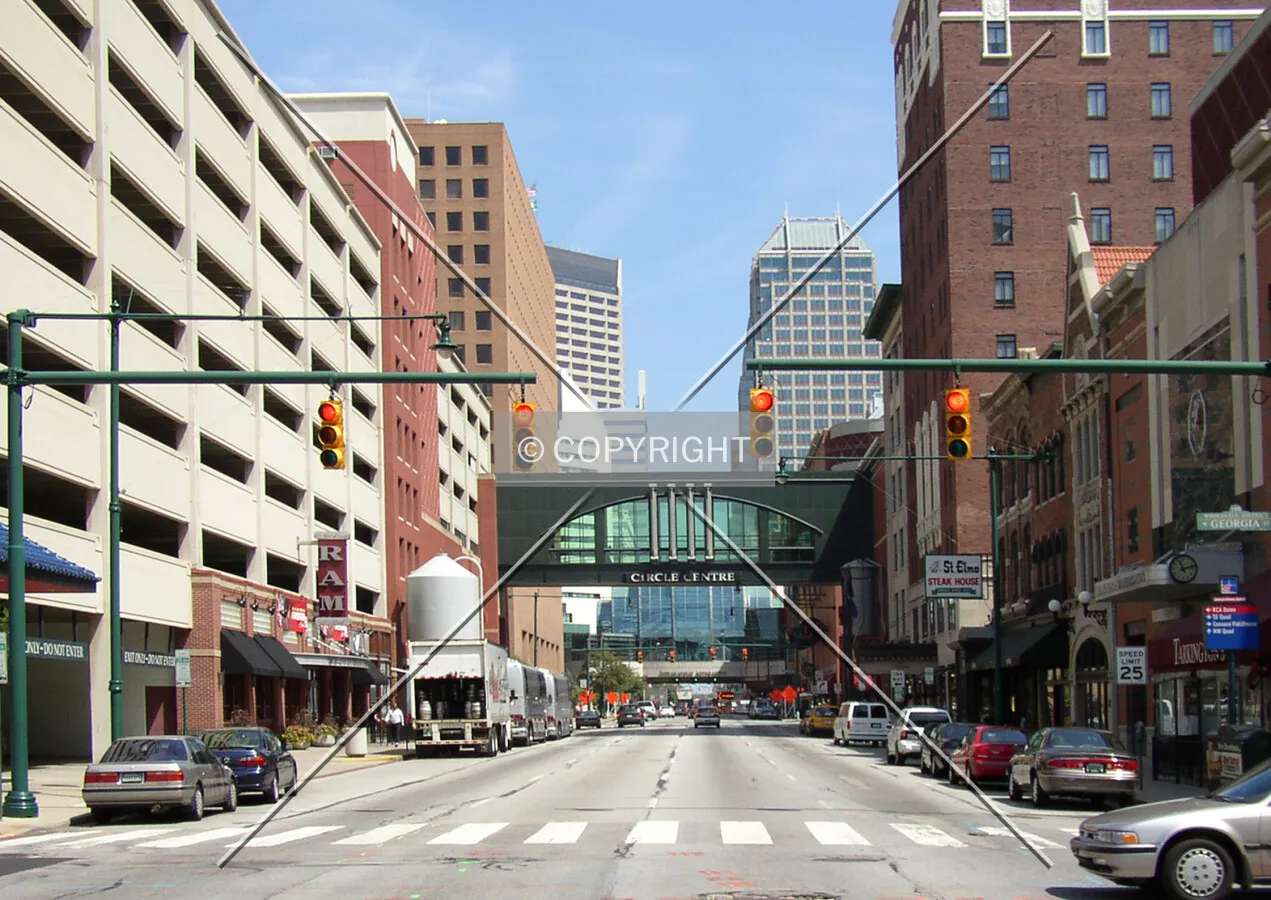 Looking north from Georgia Street