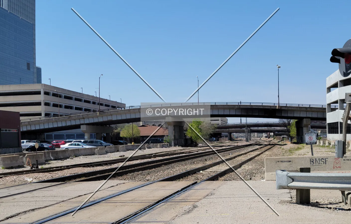 From the northeast; April 2, 2021