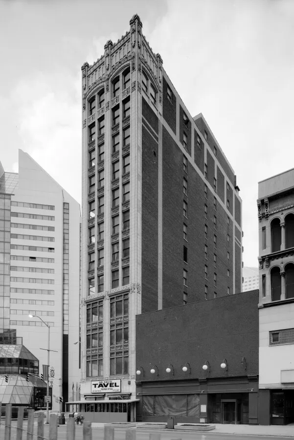 View from the southeast