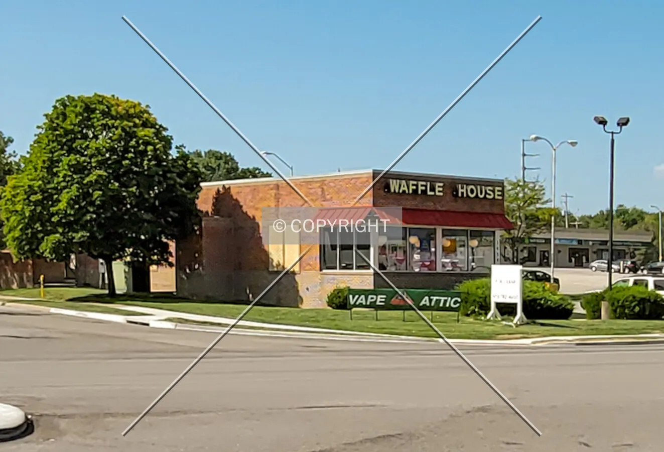 From the northeast; August 28, 2021