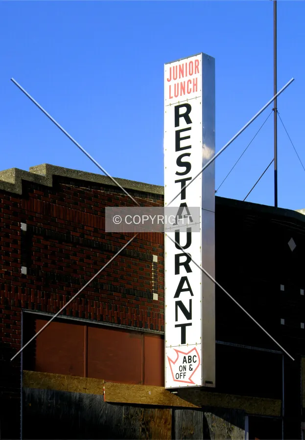 Main signage