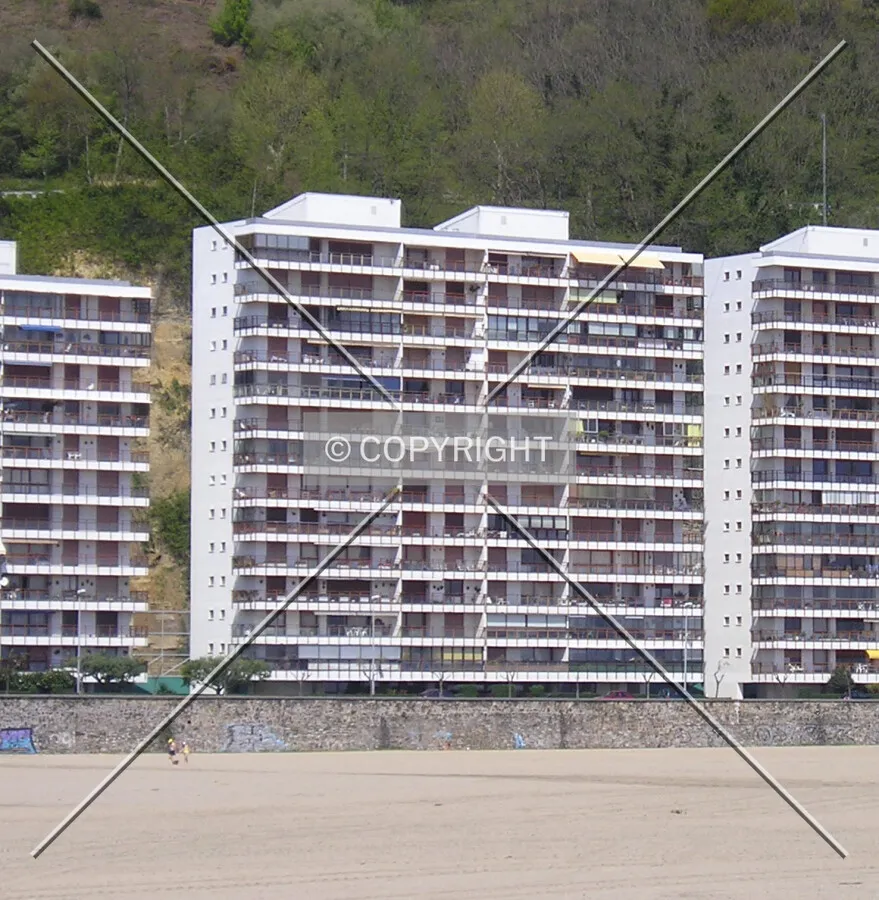 View from the beach
