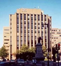 View from southwest along Congress Street
