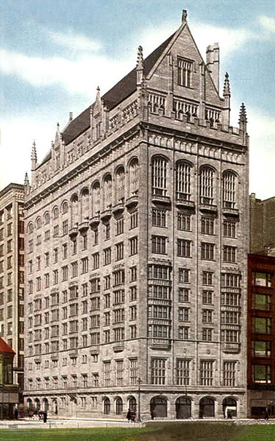 Vintage view from the southeast