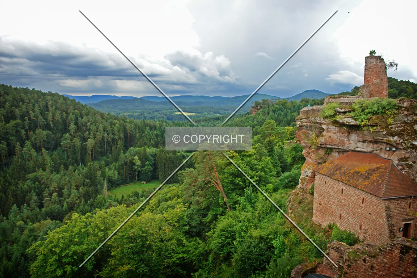 Castle Altdahn, Pfalz