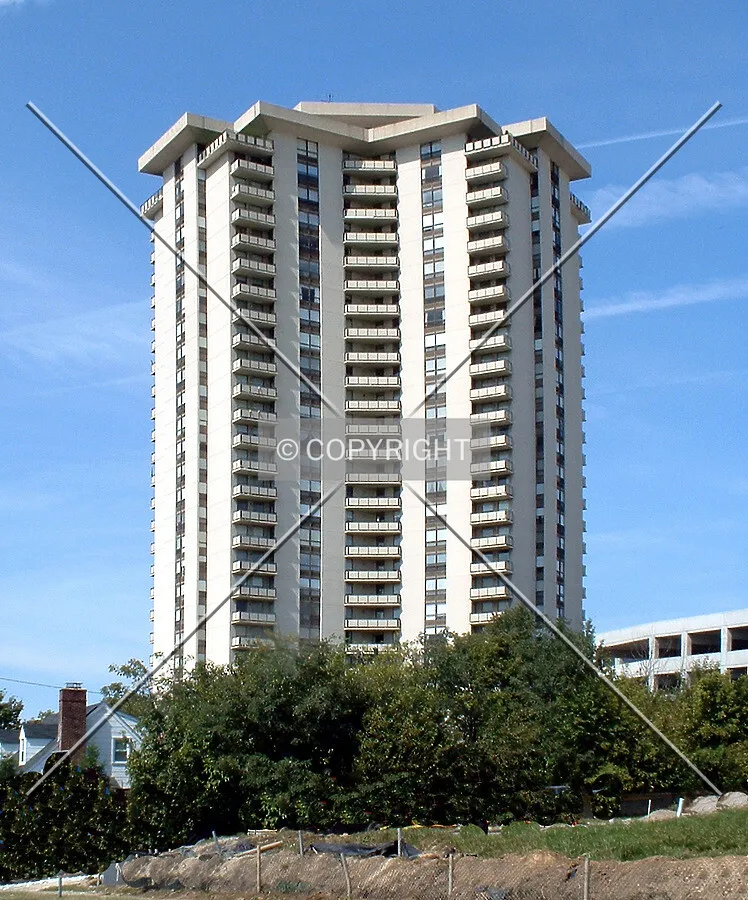 View from the southeast