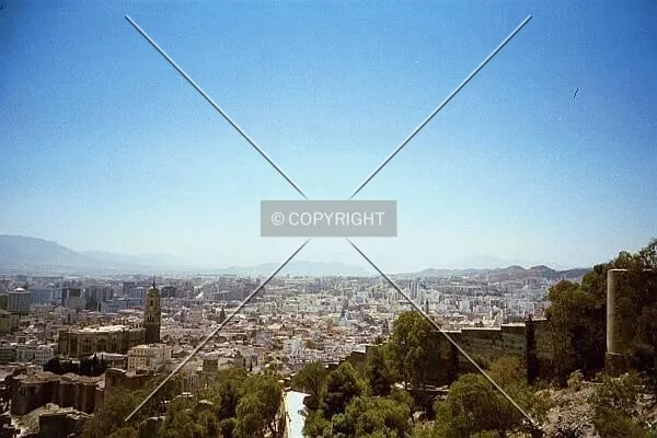 Northwest from a hill