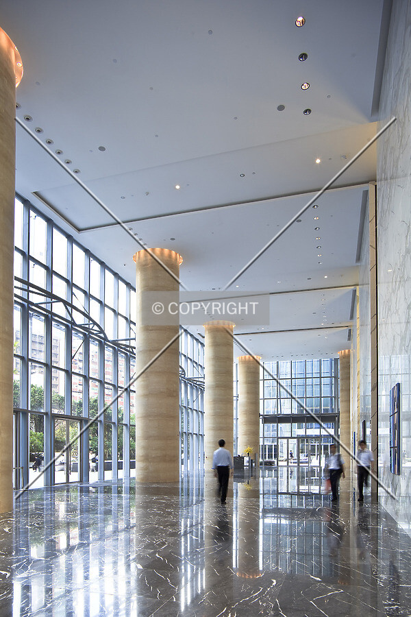 Main lobby of Tower 1