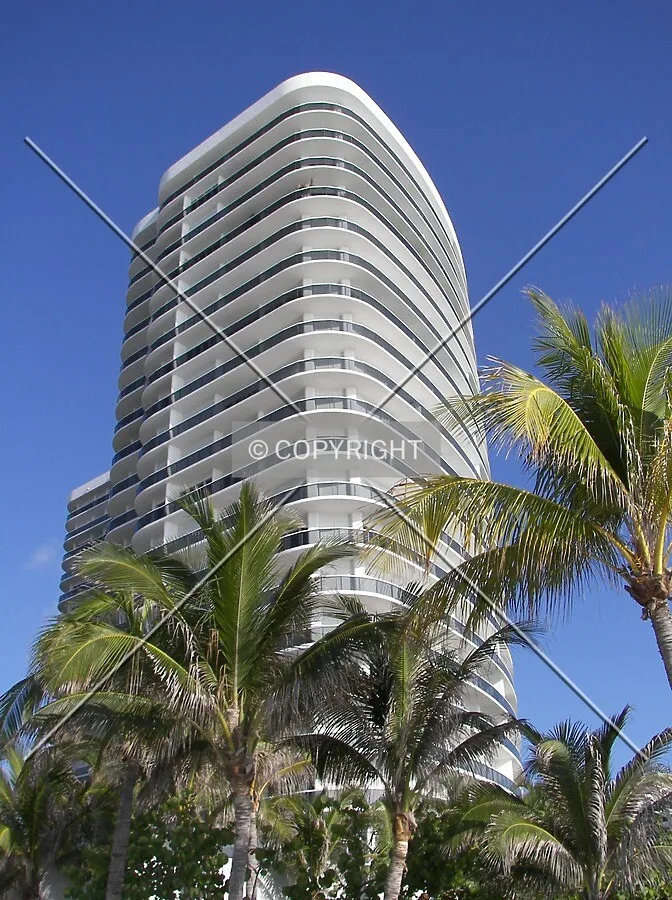 Southeast view from the beach