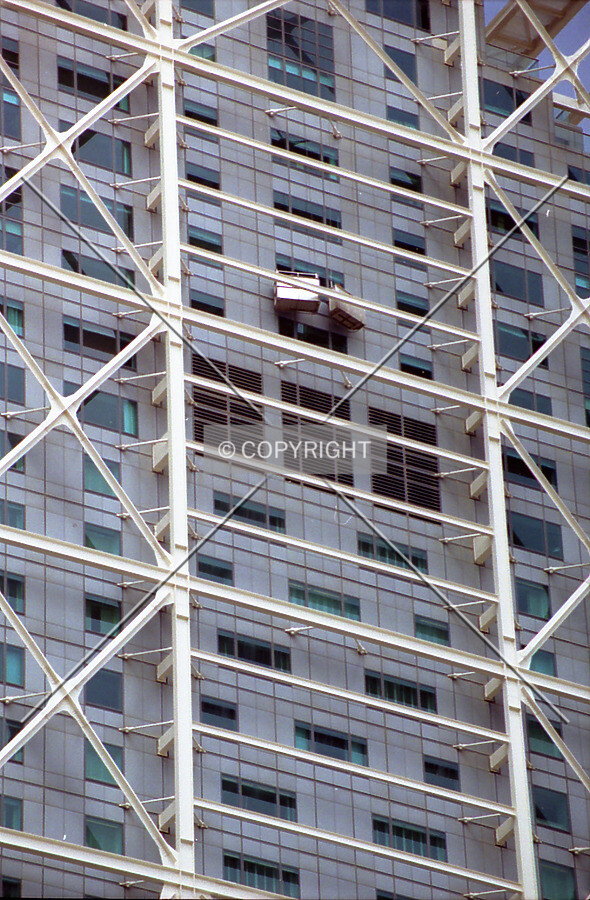 Cleaning windows cabins