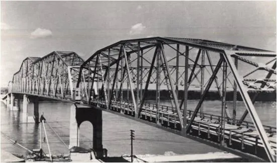 Vintage view from the northwest