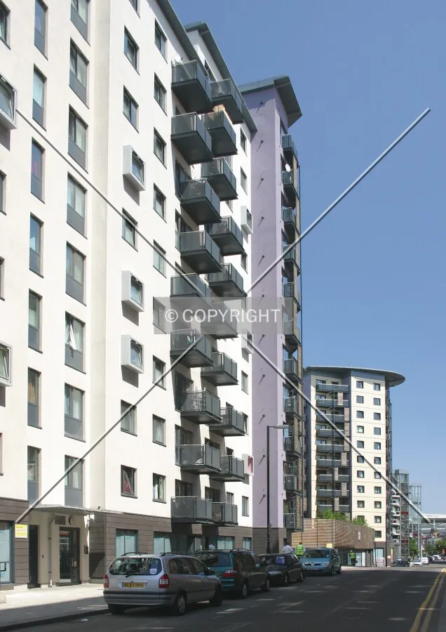 View northeast along Hornsey Street