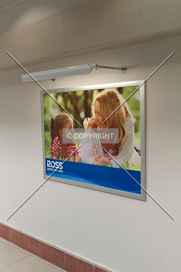 Ross Dress for Less sign on the first floor; May 22, 2015
