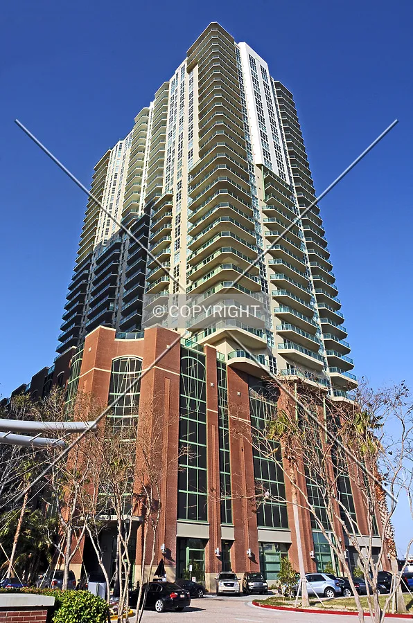 Looking up from the southwest