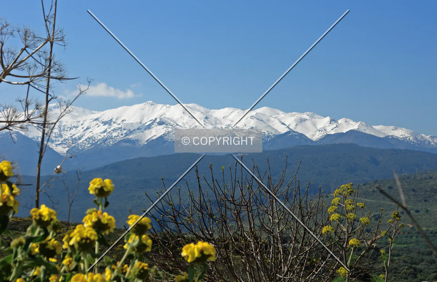 Lefka Ori in spring