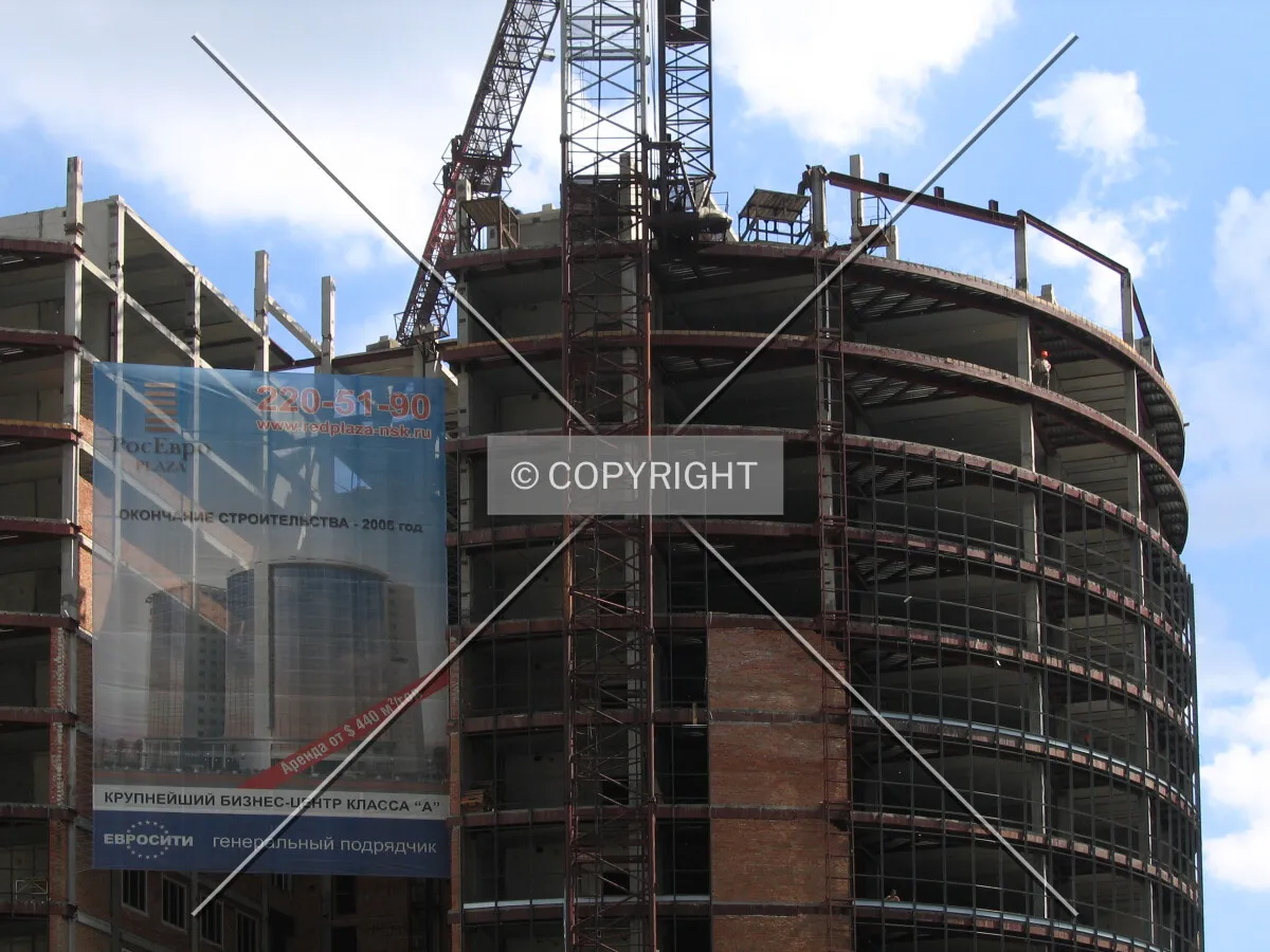 Top floor is under construction