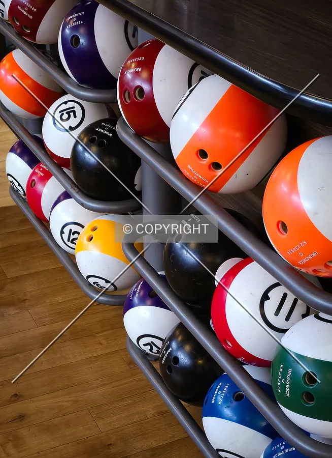 Bowling balls; December 7, 2024