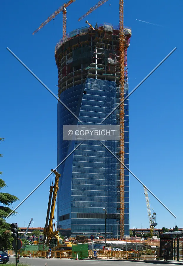 As seen from its western side