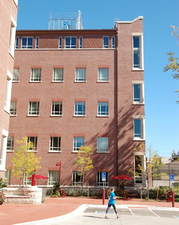 View from the west