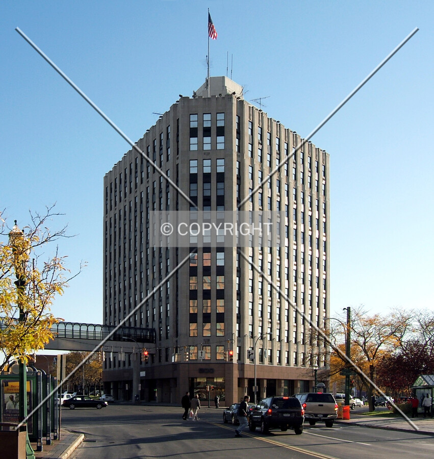 View from the northeast along Salina Street