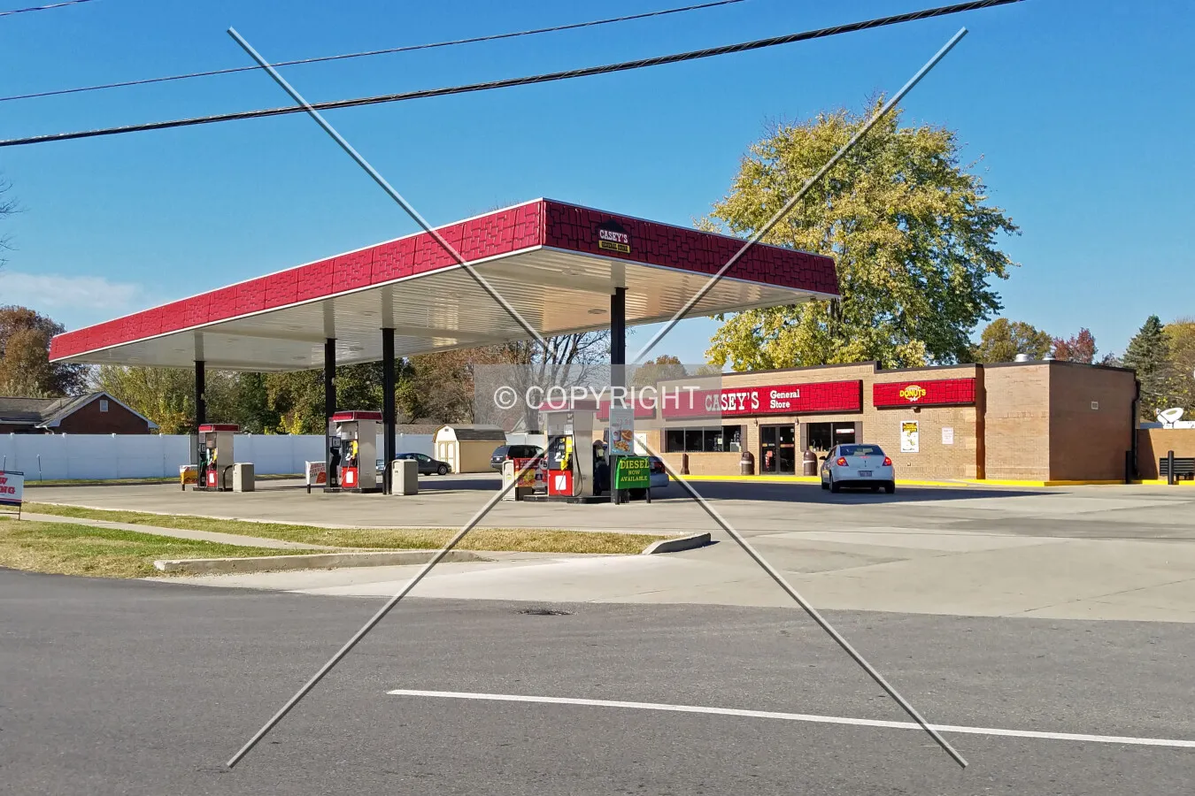 View from the southeast; November 14, 2016