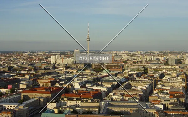 Mitte seen from the air