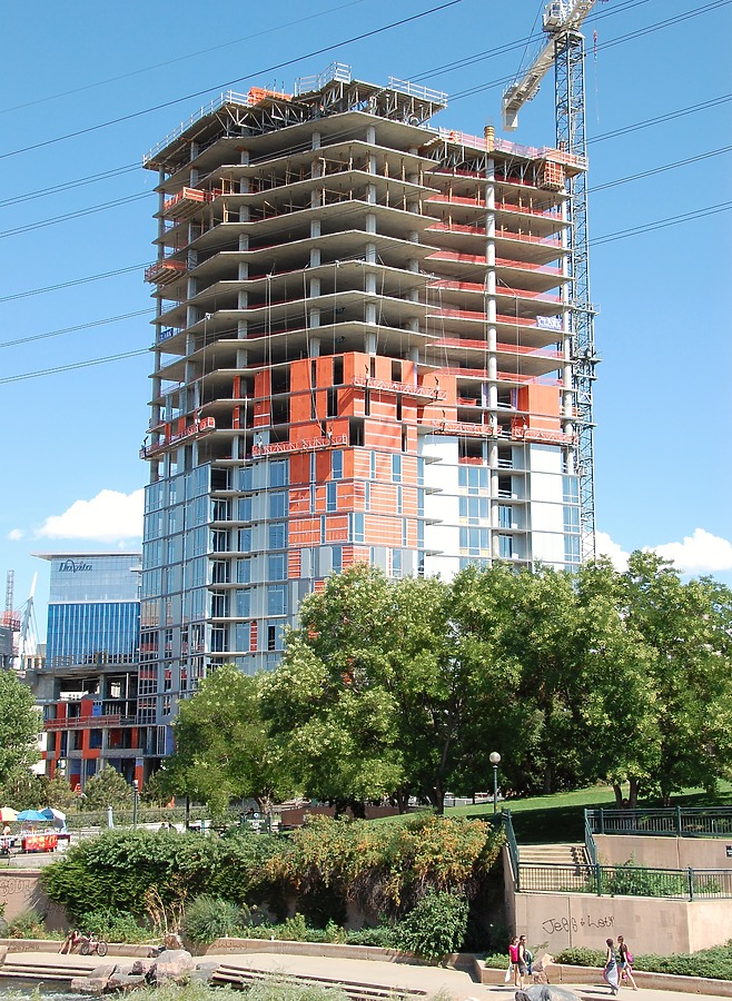 View from the west