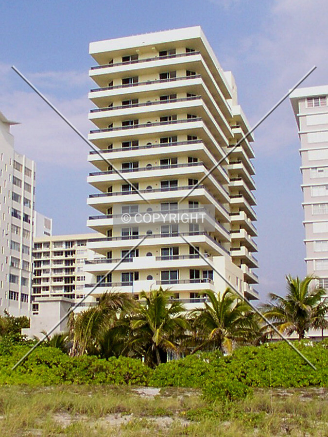 View from the beach