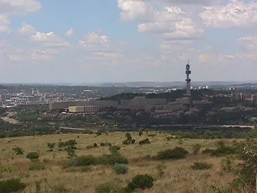 View towards the city