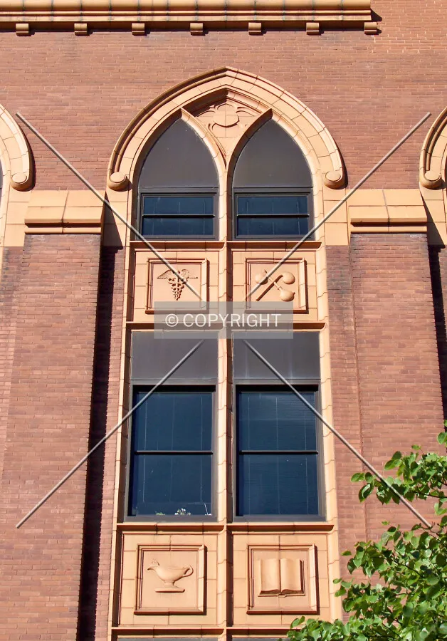 South facade detail