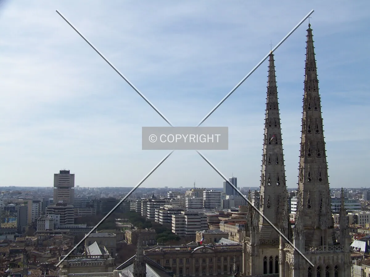 View from the Tour Pey-Berland