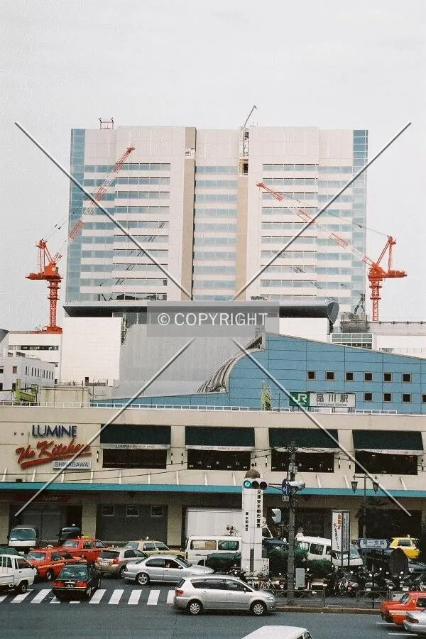 From some distance in front of station