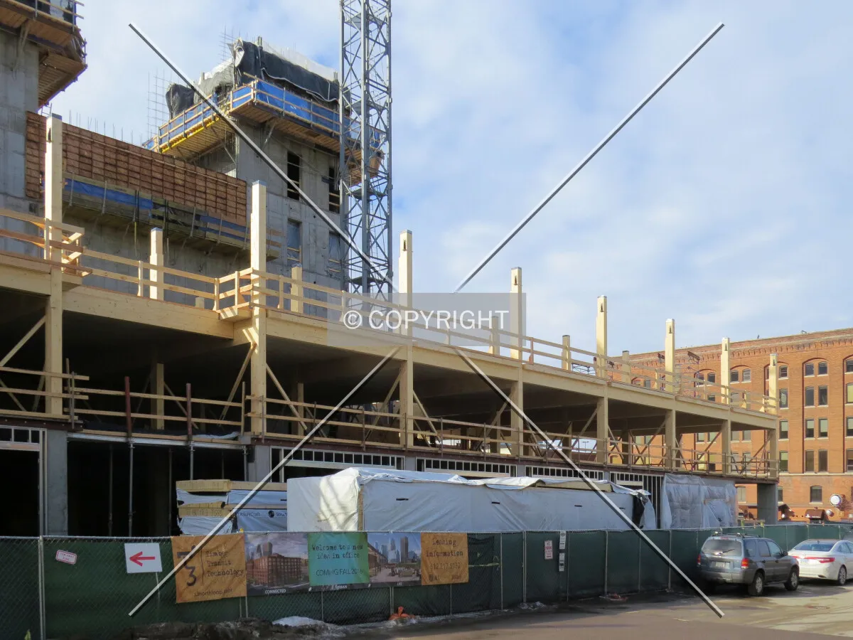 View to the southwest from Dock Street