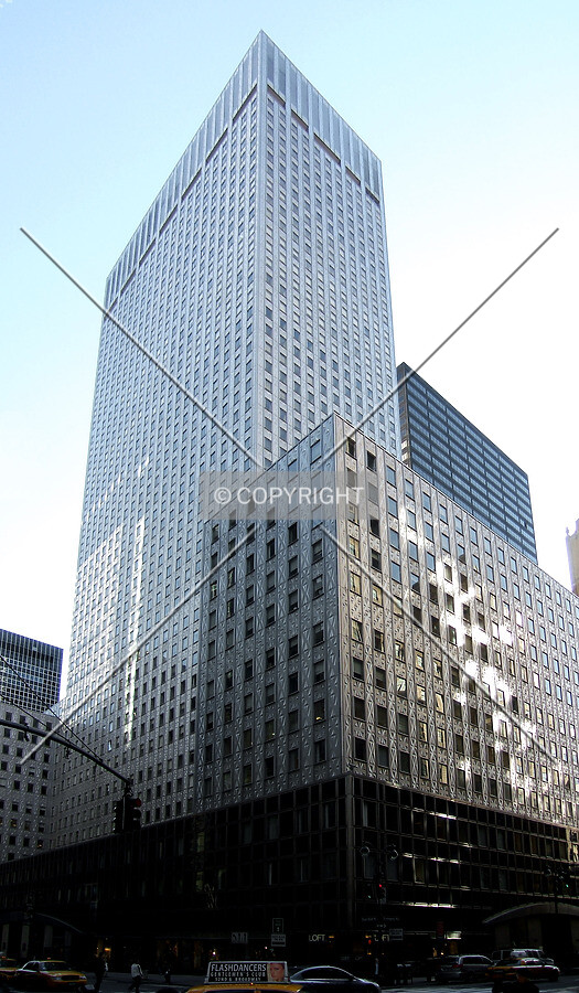View from the northwest at Lexington Avenue and 42nd Street